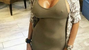 busty mature sexy outdoor public porn
