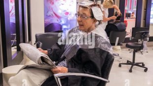 Hair salon mature Search