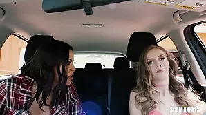 A stolen wallet results in a fun three woman and one man experience.