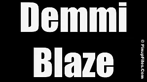 Demmi Blaze's seductive performance in high definition video.