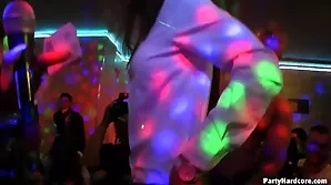 Young people let loose and have fun at a wild party with hardcore sex.