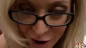 A beautiful woman of a certain age gives an amazing blow job in great quality video.